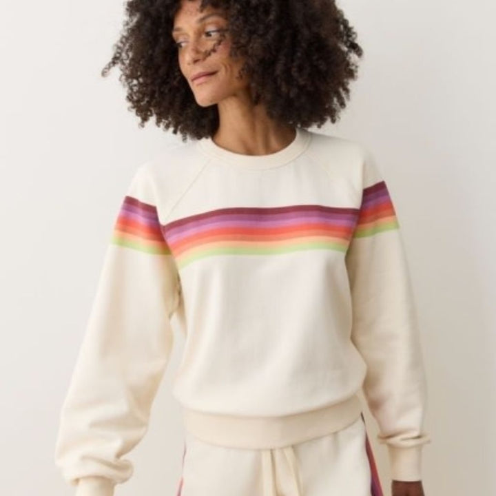 Cloud 9 Fleece Crewneck Antique White