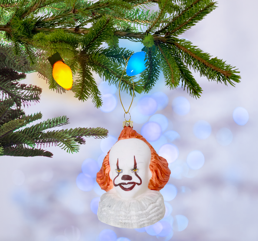 Scary Clown Ornament
