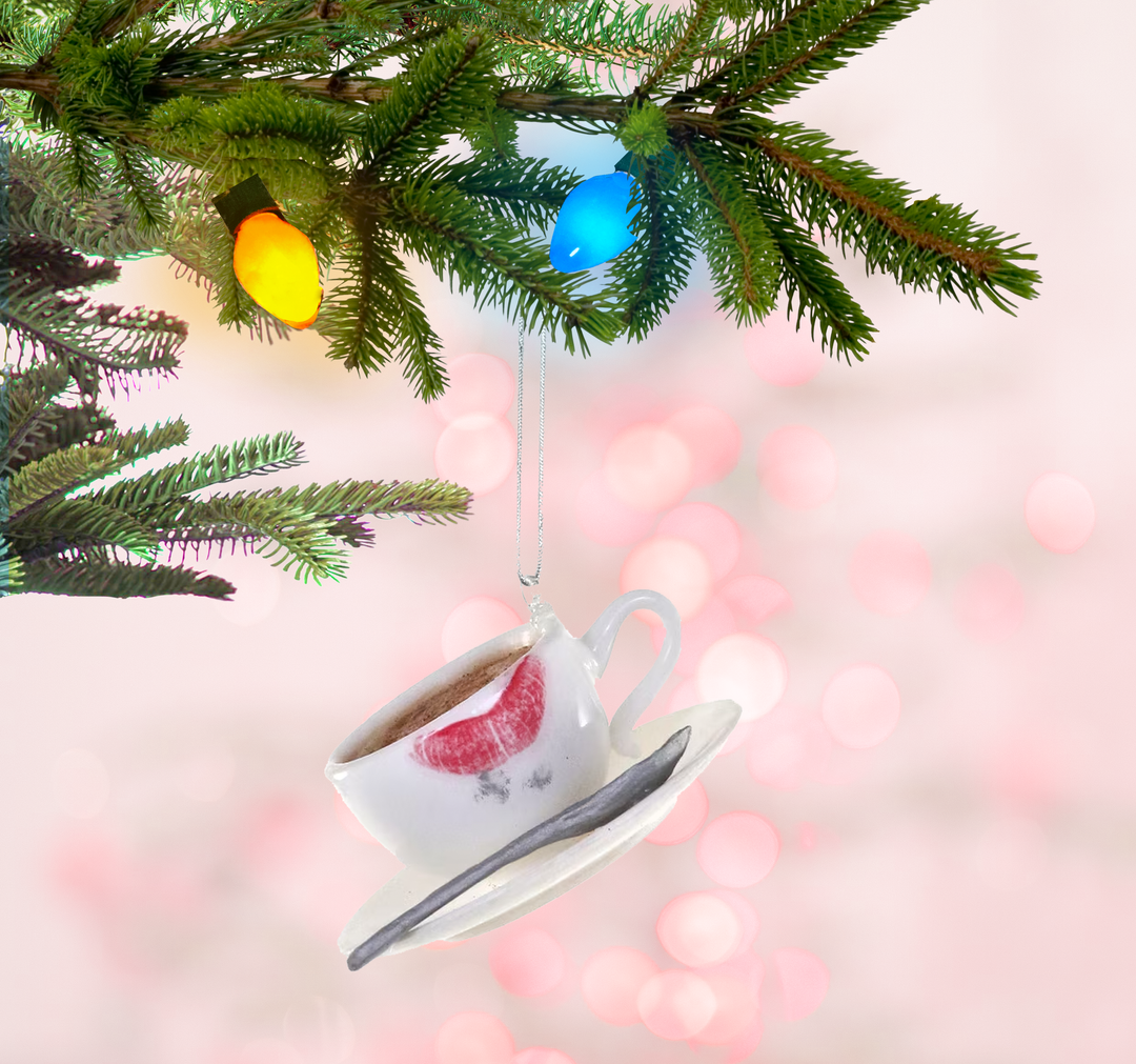 Cafe Coffee Cup Ornament