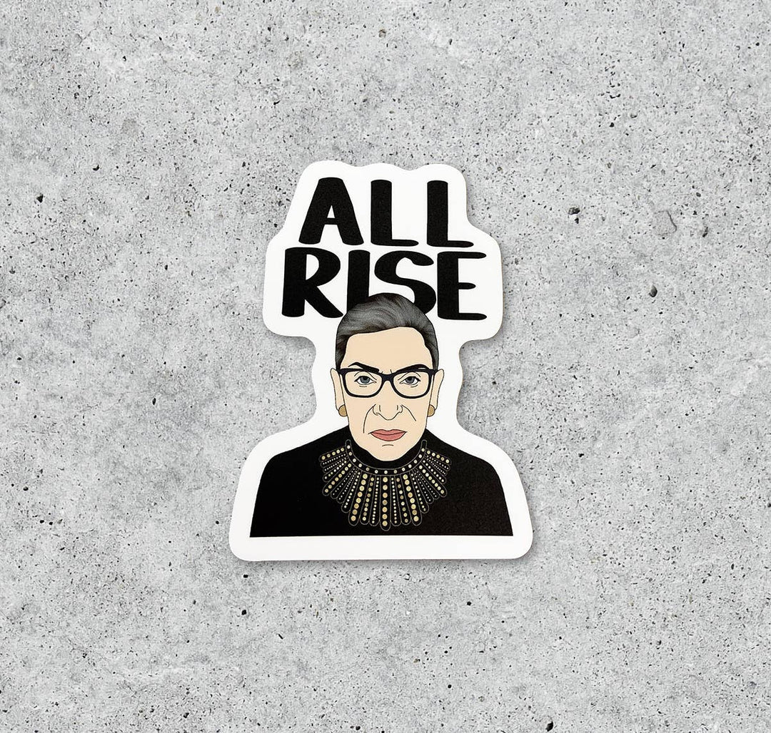 RBG All Rise vinyl sticker