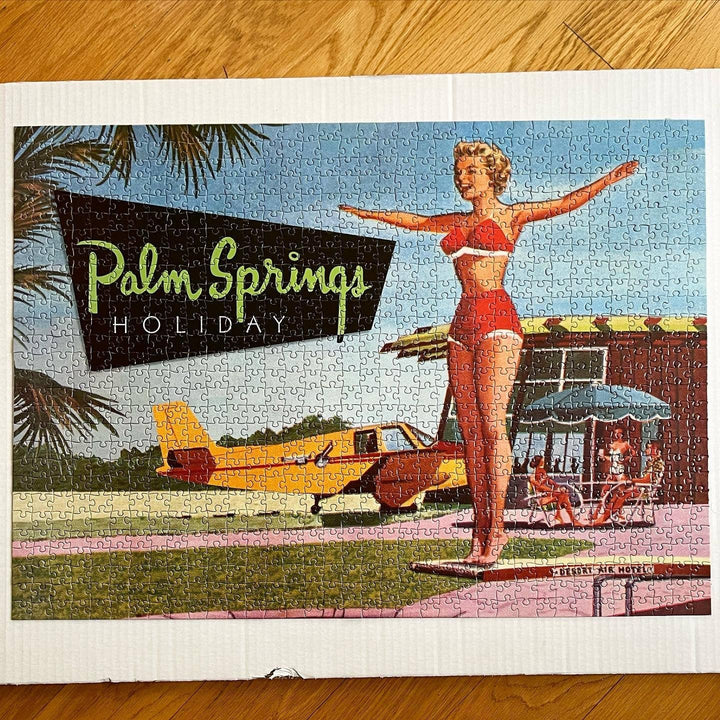 Palm Springs Holiday Puzzle 1000 piece