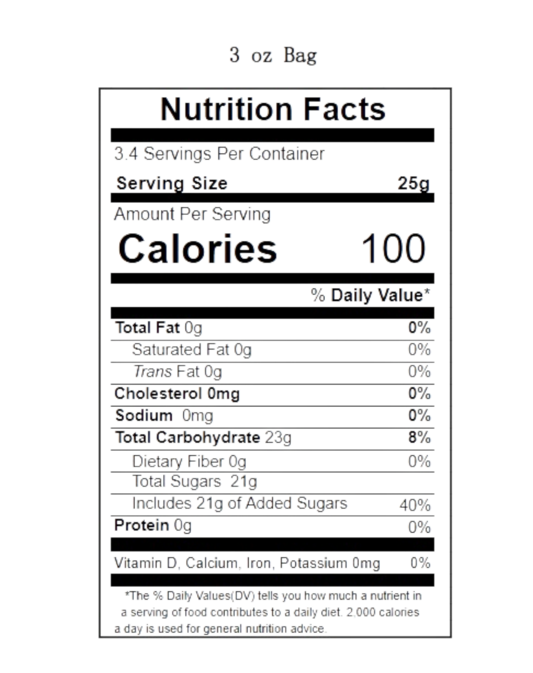 Cunt Candy- Candy for real Cunts - 3oz Bag