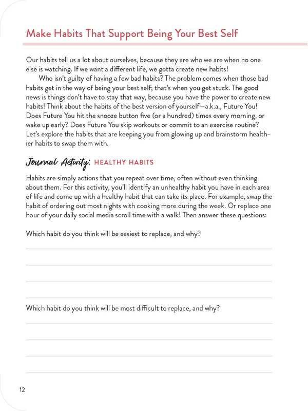 Glow Up Journal by Danielle Richardson