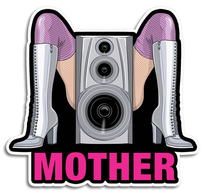 Mother Madonna Die Cut Sticker