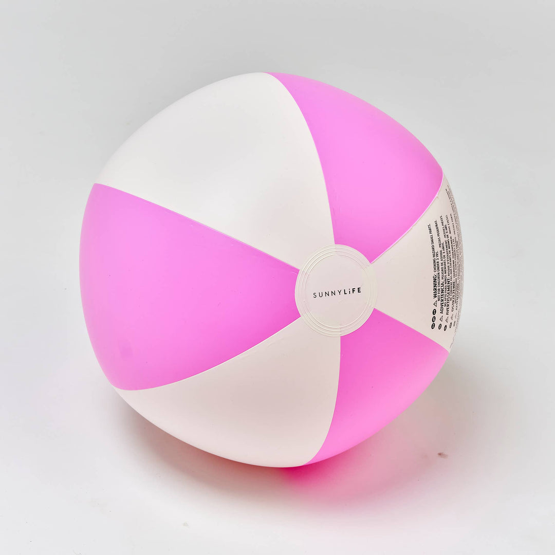 Inflatable Beach Ball Pool Party Magenta