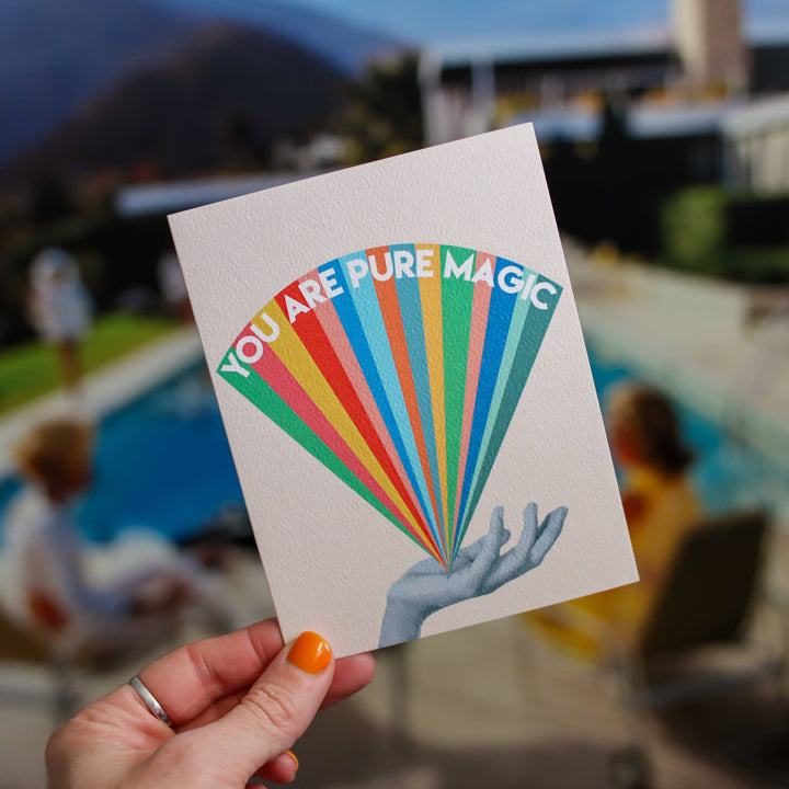 PURE MAGIC - greeting card