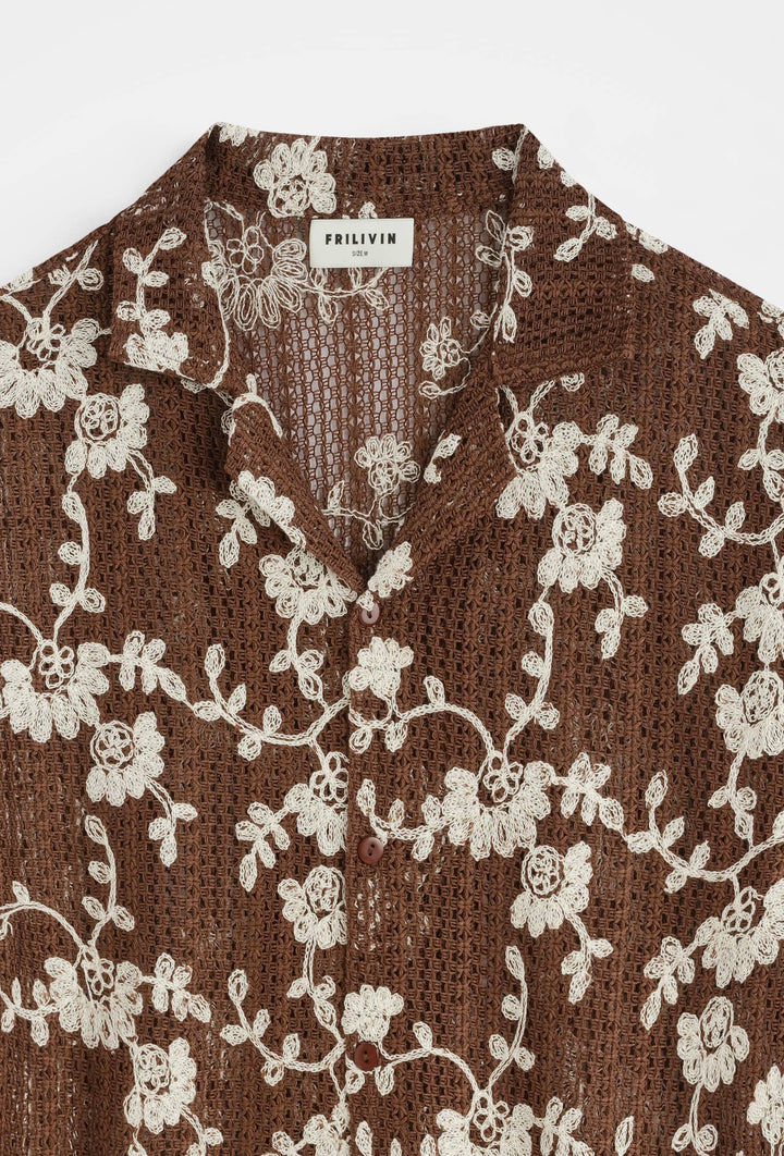 Floral Pattern Shirt