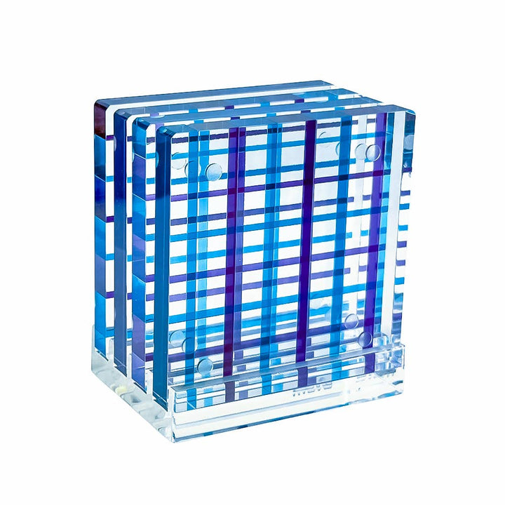 Striped Colorful Drink Coasters - Set of 4