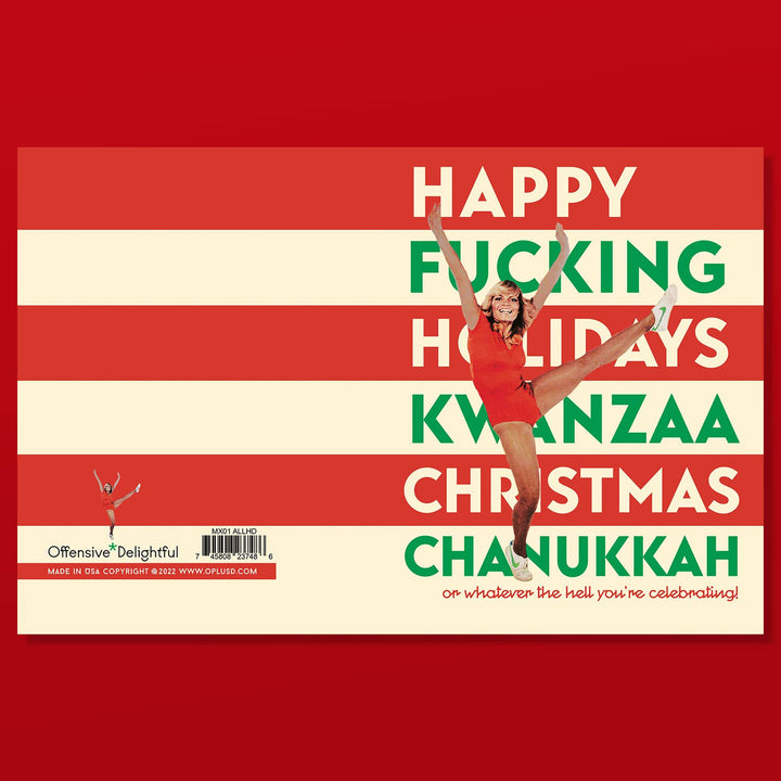 Kwanzaa, Christmas, Hannukah, Holiday Card