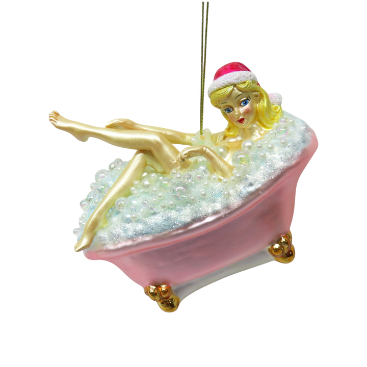 Girl in Bubble Bath