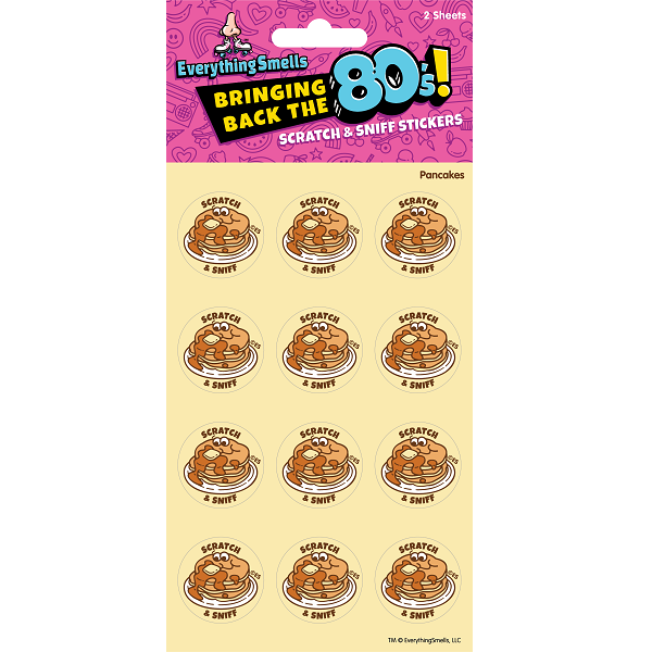 Pancakes EverythingSmells Scratch & Sniff Stickers
