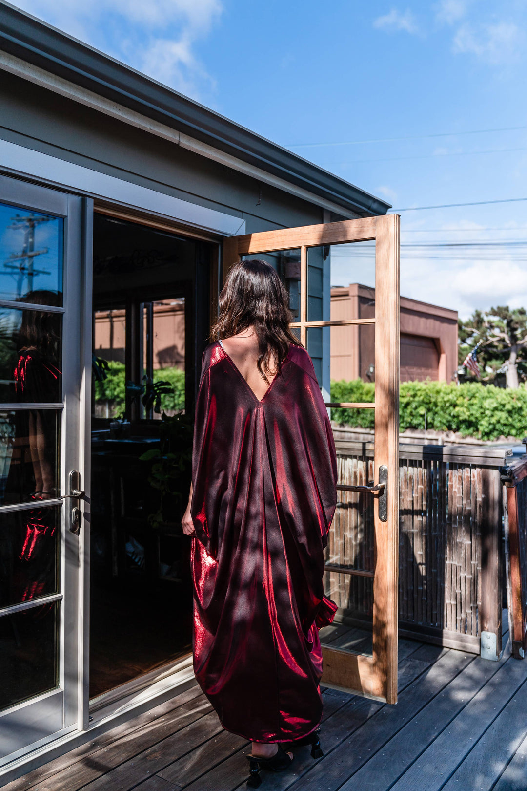 Electric Cherry Caftan