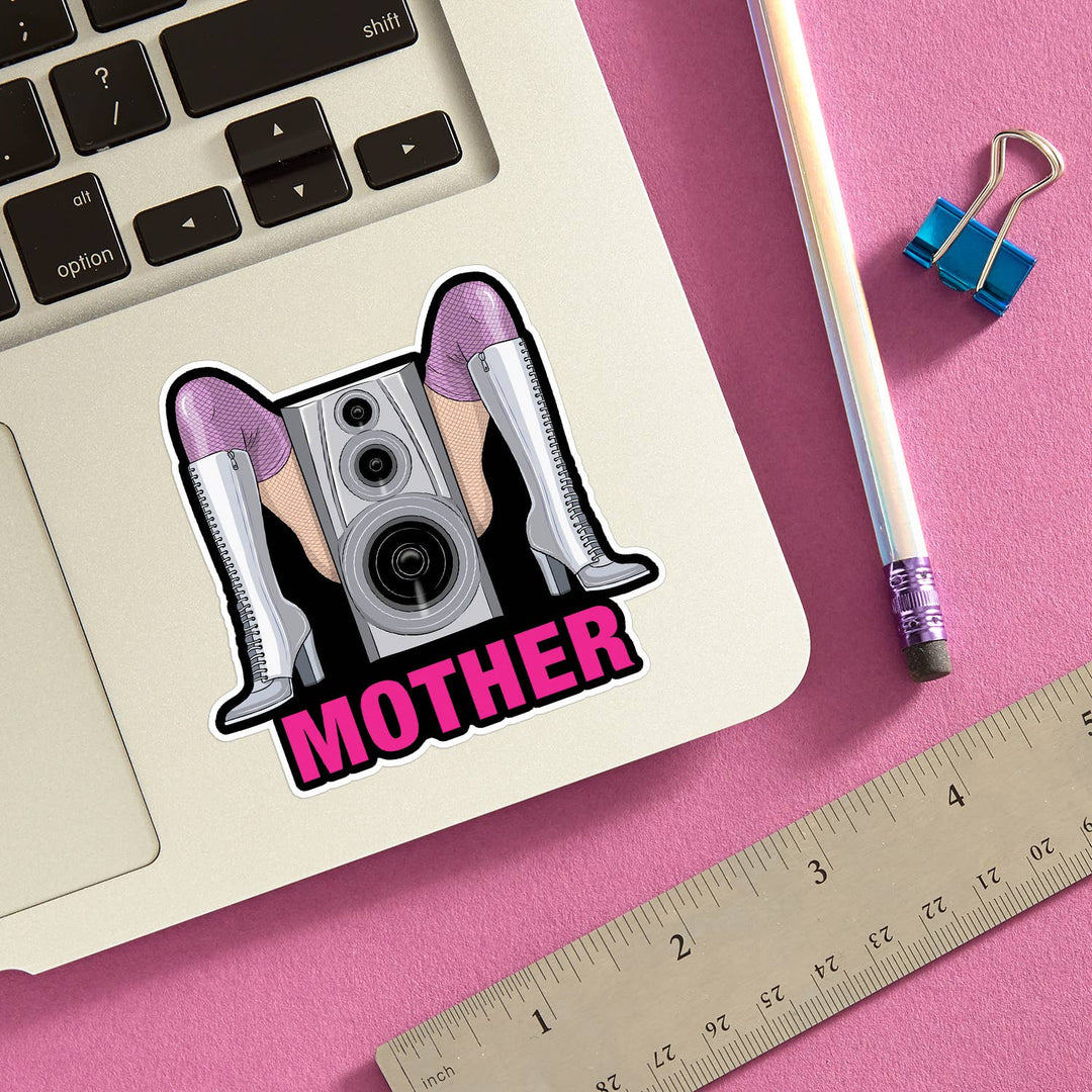Mother Madonna Die Cut Sticker