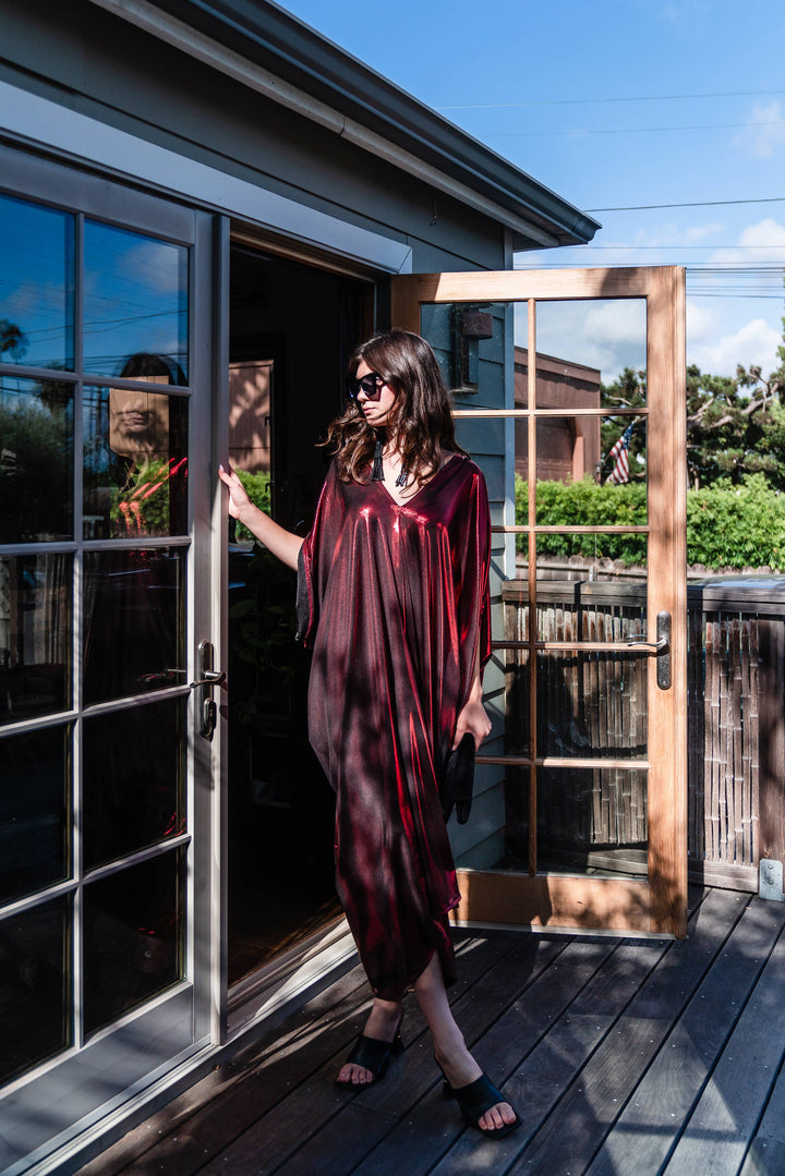 Electric Cherry Caftan