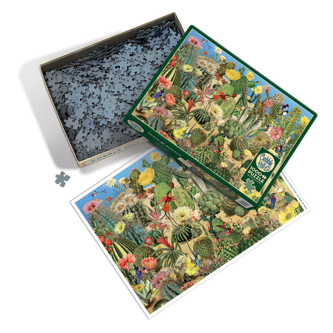 Cactus Garden 1000-Piece Cobble Hill Puzzle