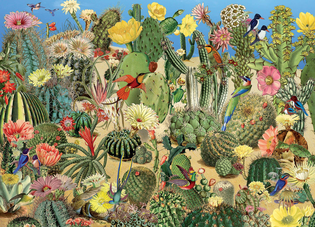 Cactus Garden 1000-Piece Cobble Hill Puzzle