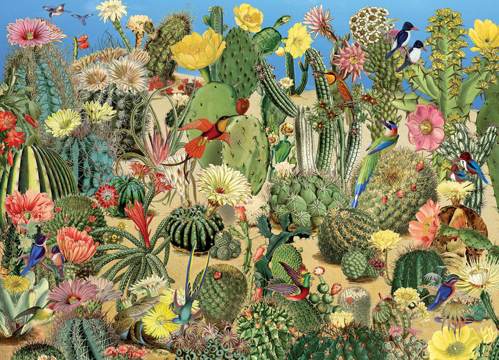 Cactus Garden 1000-Piece Cobble Hill Puzzle