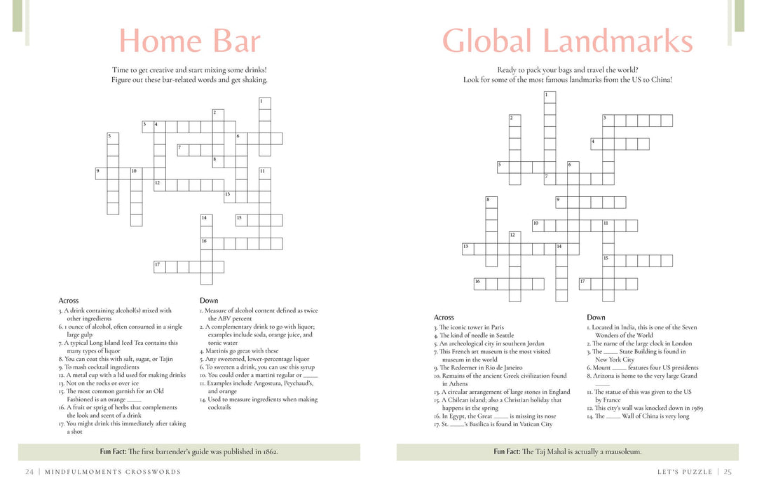 MindfulMoments Crosswords