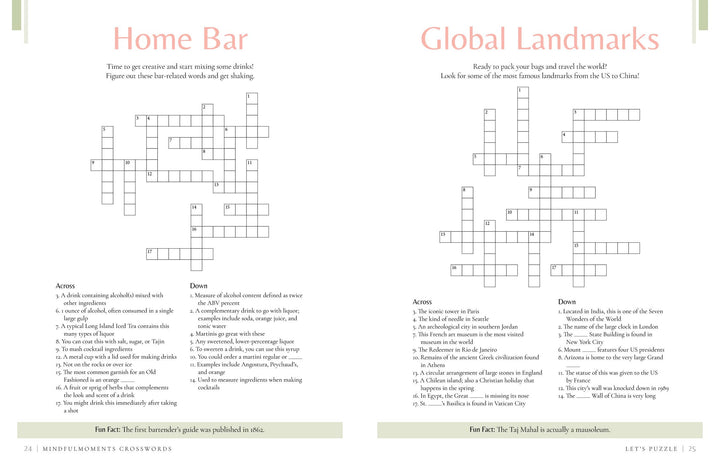 MindfulMoments Crosswords