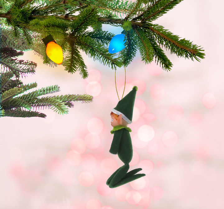 Retro Elf Ornament