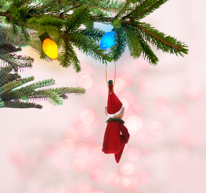 Retro Elf Ornament