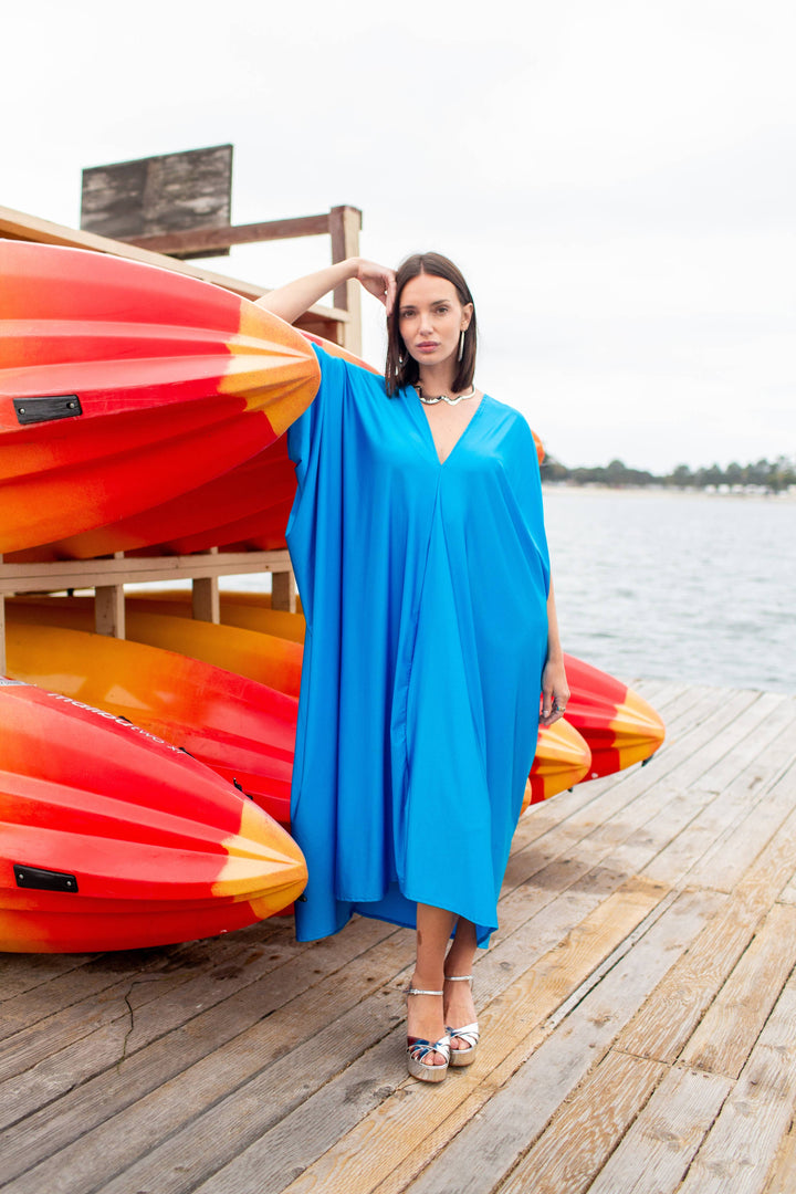 Aqua Slink Caftan