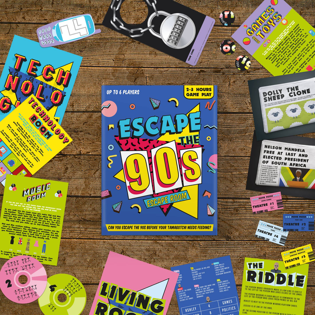 Escape The 90s Escape Room