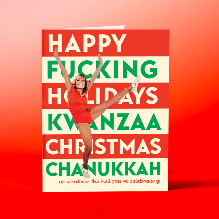 Kwanzaa, Christmas, Hannukah, Holiday Card