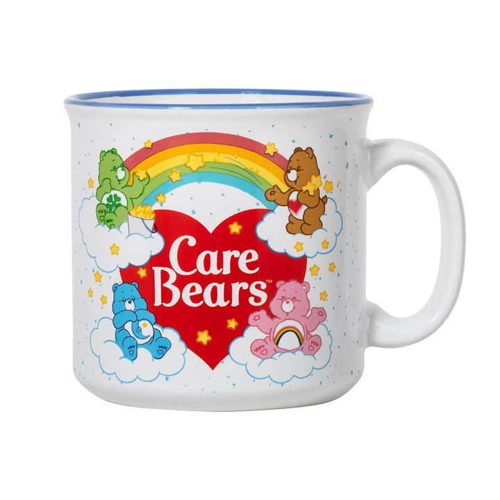 Care Bears Rainbow Heart Logo 20 Ounce Camper Mug