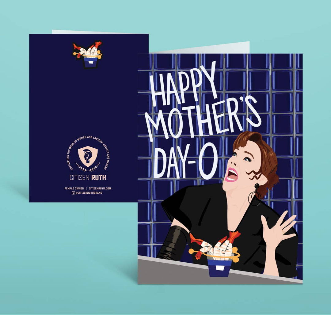 Happy Mothers Day O Beetlejuice card