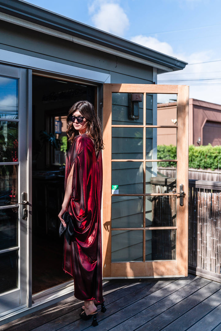 Electric Cherry Caftan