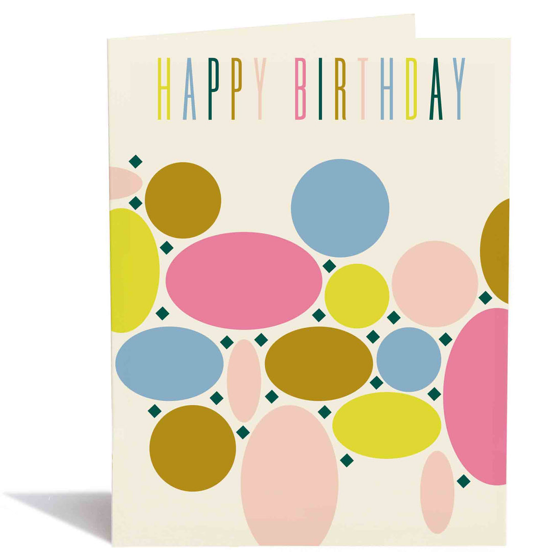 French Deco Birthday Card