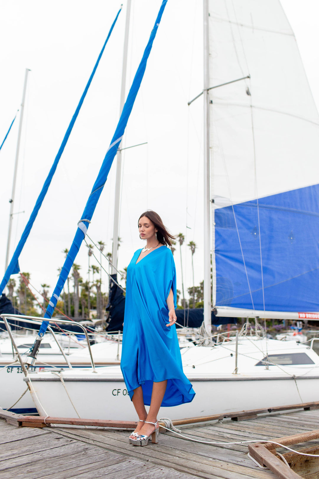 Aqua Slink Caftan