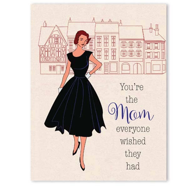 Mother's Day Vintage Fashion Mom Card