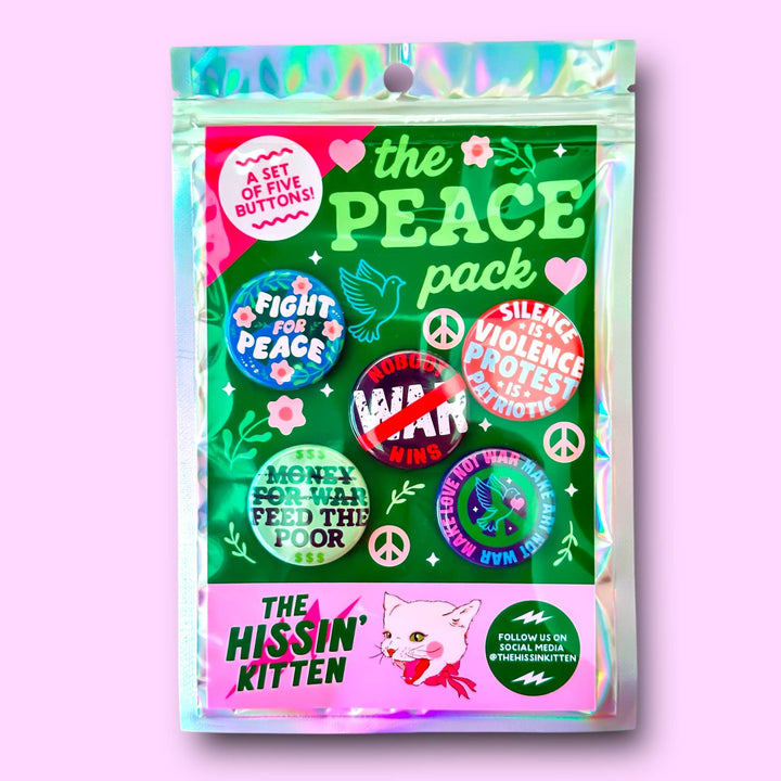 The Peace Pack (Buttons or Magnets!)