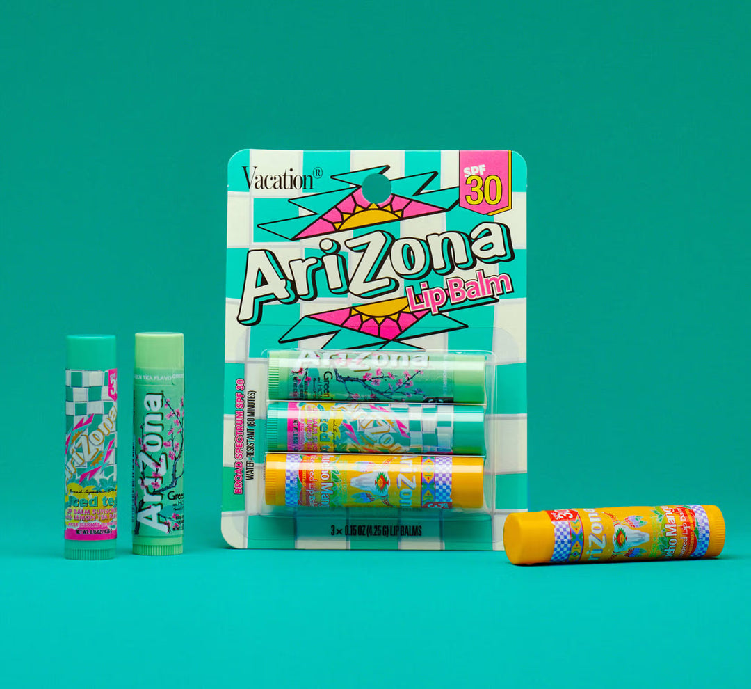Vacation AriZona Iced Tea 3 Pack Lip Balm