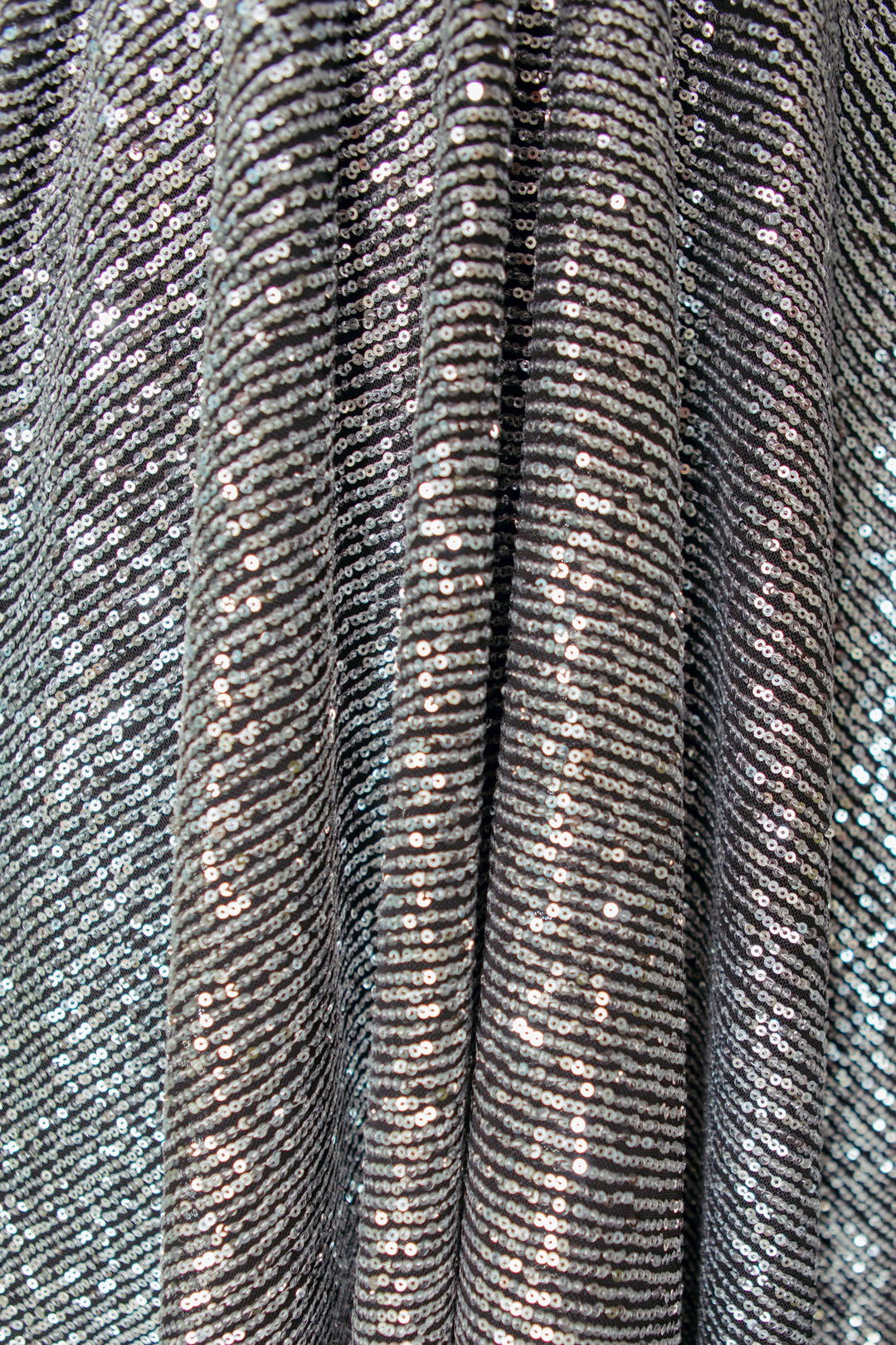 Gunmetal Sequin Caftan