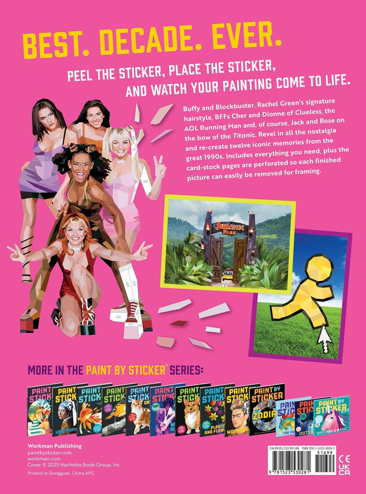 Paint by Sticker (Official): 90s