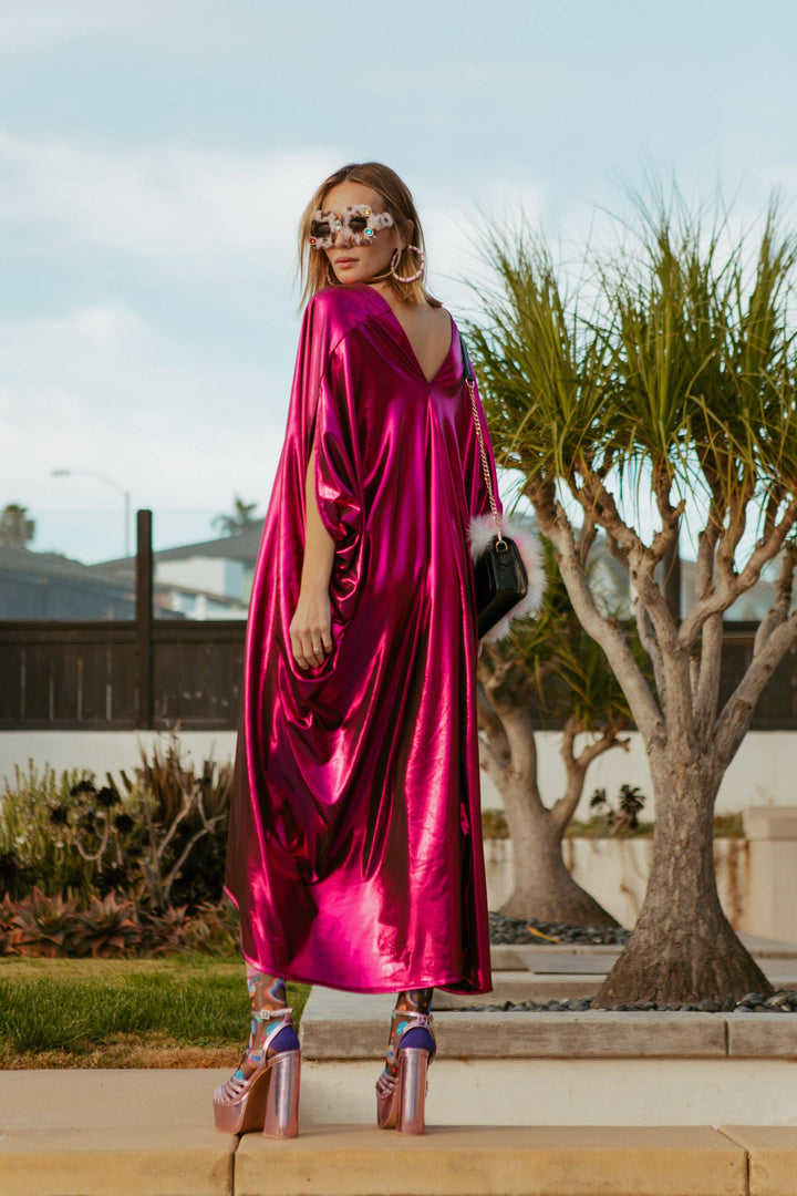 Midnight Bubblegum Electric Caftan