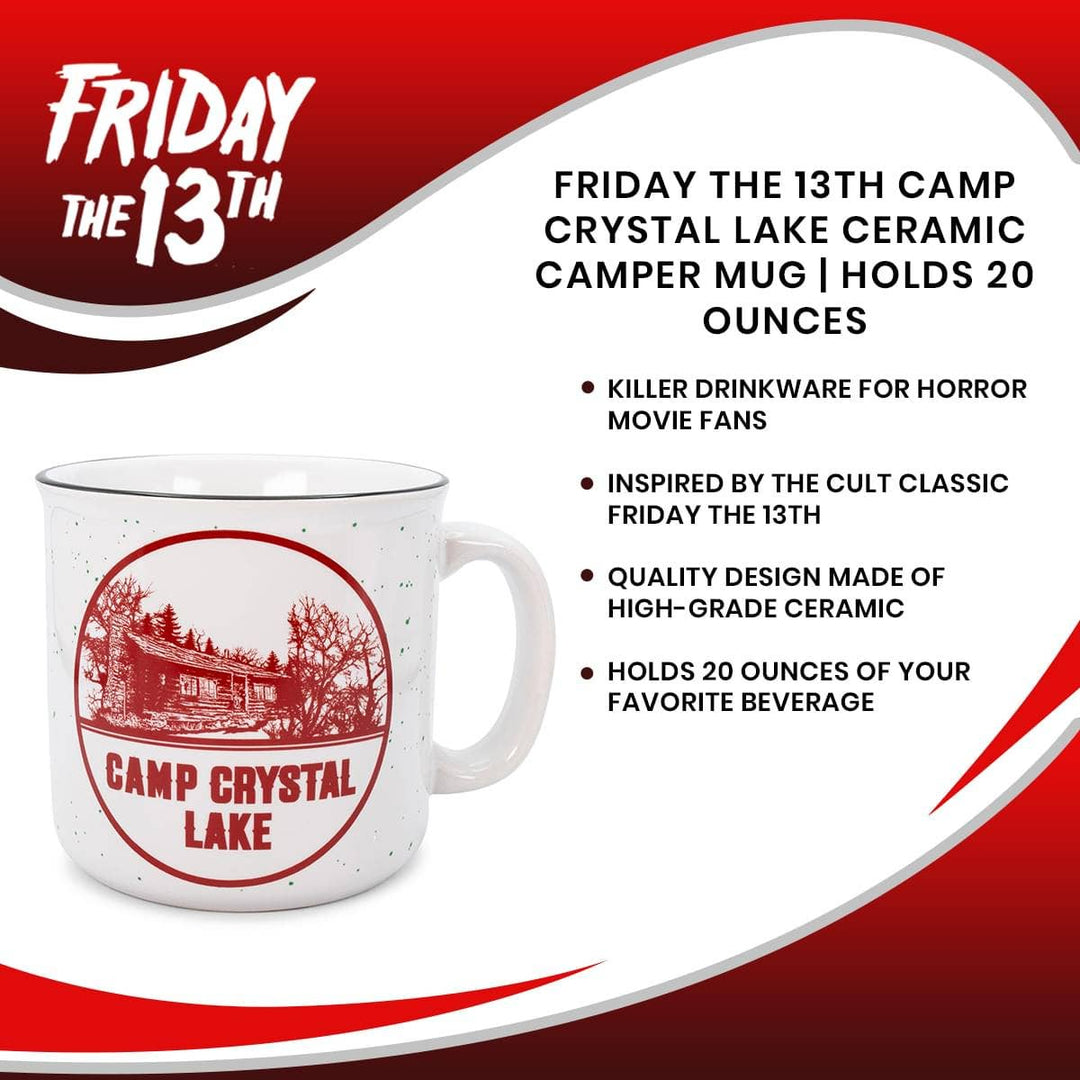Friday the 13th Camp Crystal Lake 20oz Ceramic Mug
