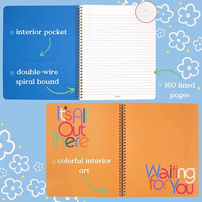 Rough Draft Large Notebook , The Possibilities Are Endless
