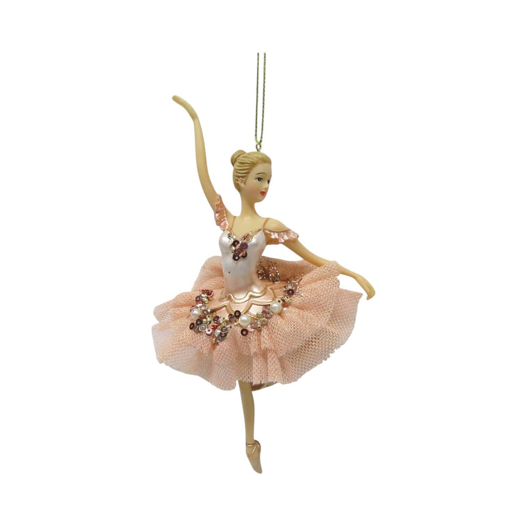 7in Pink Ballerina Orn