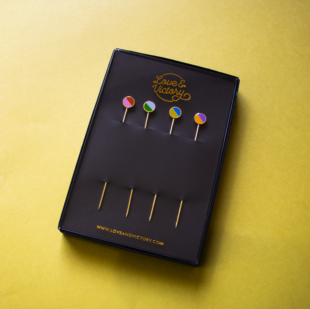 Diagonal Cocktail Picks