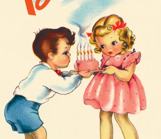 BLOW ME! birthday card