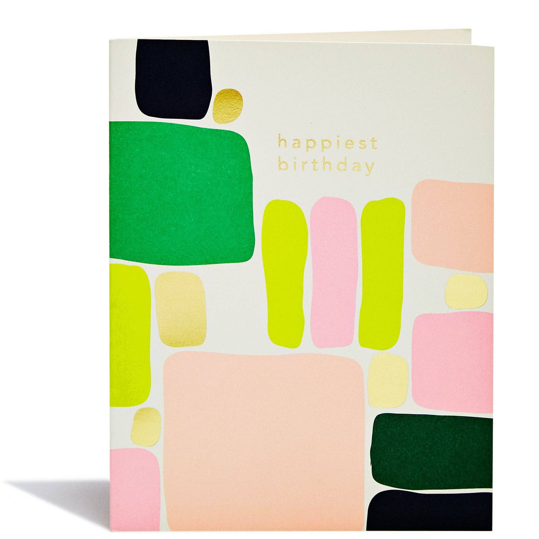 Birthday Blocks Greeting Card