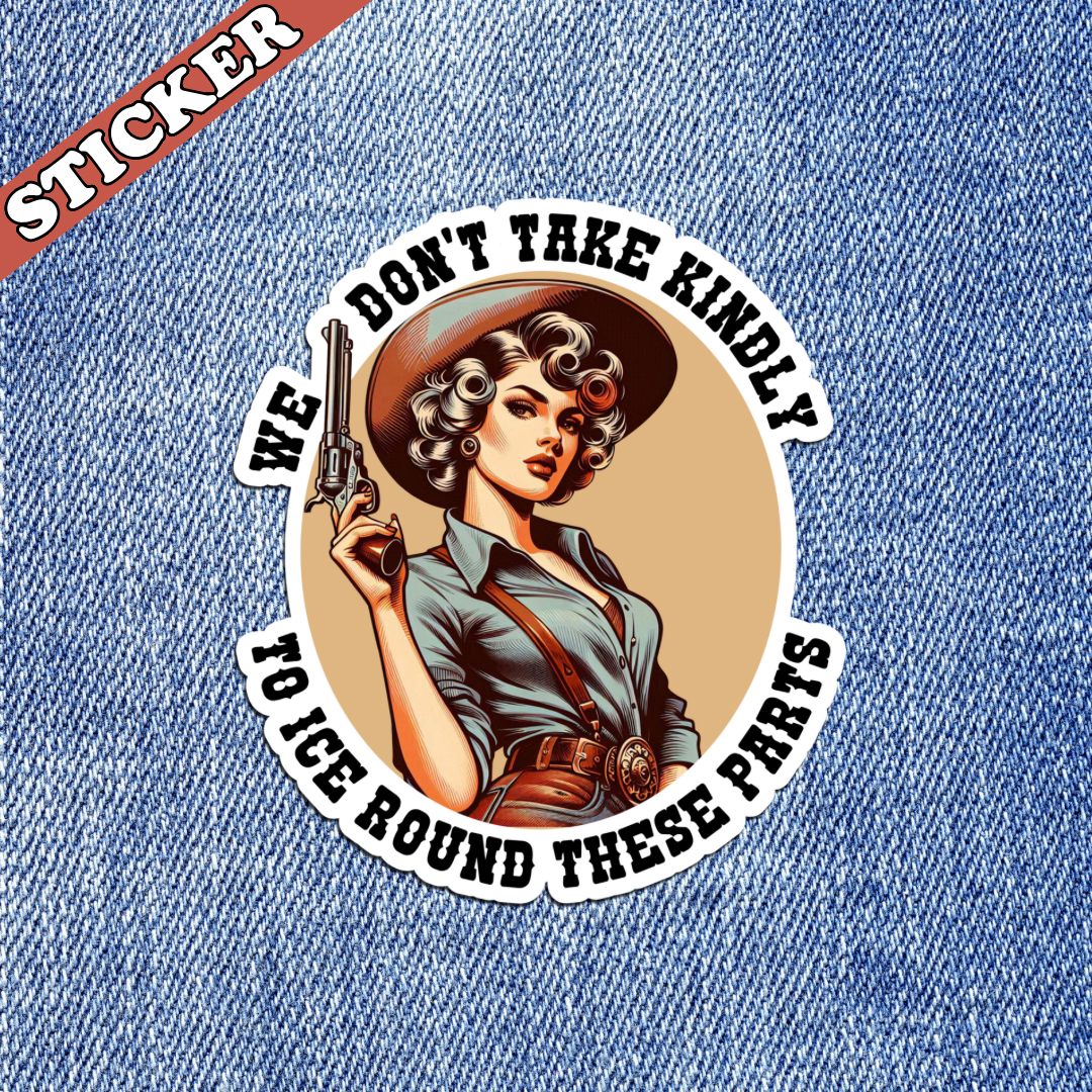 Abolish ICE Sticker, Chinga La Migra