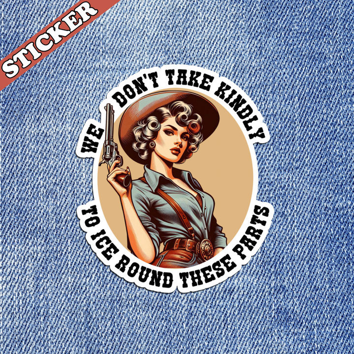 Abolish ICE Sticker, Chinga La Migra