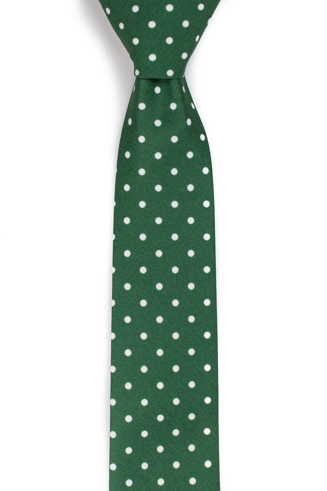 Dublin - Green Polka Dot Tie