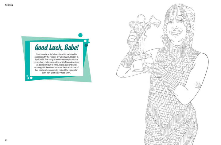Chappell Roan Coloring & Activity Book by Editors of Thunder Bay Press