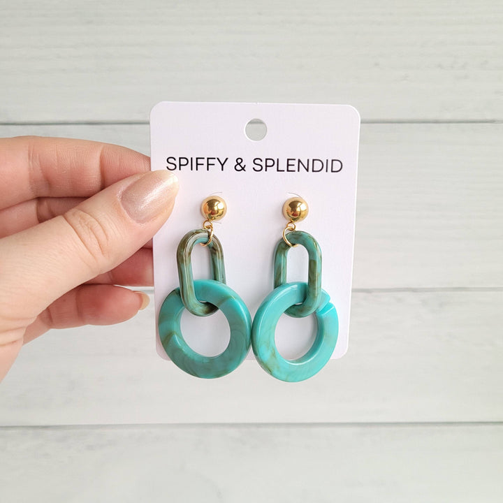 Cora Earrings - Turquoise // Jewelry